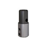 MANDRINO X FORATRICI SCHEER M10x1.5 C/FORO INTERNO 10x20 SX