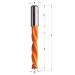 PUNTA FORATRICE F/CIECO HW S=10X27 D=12X50X85 SX